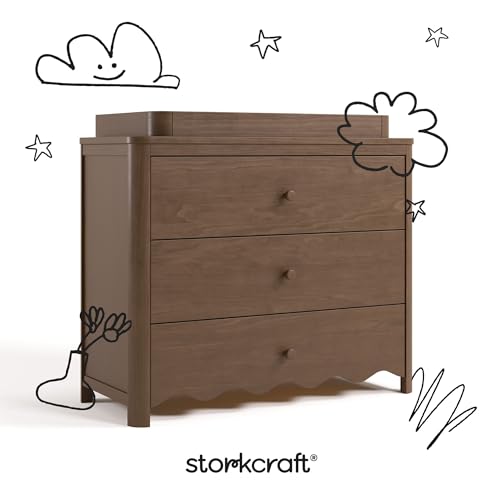 Casablanca 3 Drawer Chest & Removable Changing Topper
