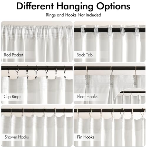 White Velvet Pinch Pleat Blackout Curtains W52 X L84 Inches (2 Count)