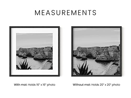 Black Oak Wood 20x20 Picture Frames (15 Count)