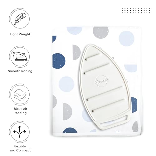 Ironing Mat Heat Resistant Pad 48"x28" Blue Moon