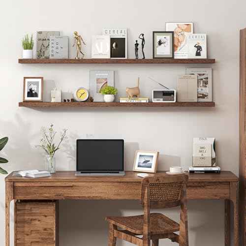 55 Inch Floating Shelves for Wall (2 Count)