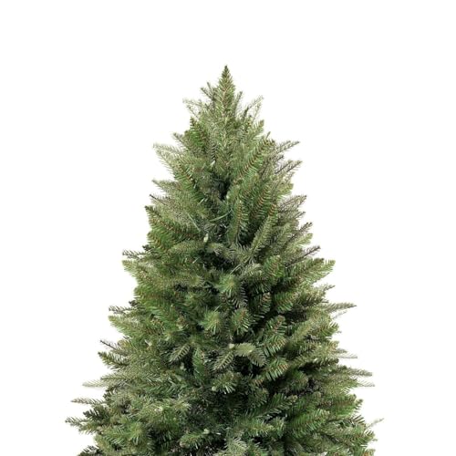 Traditional 4.5ft Prelit Artificial Christmas Tree with 679 Branch Tips