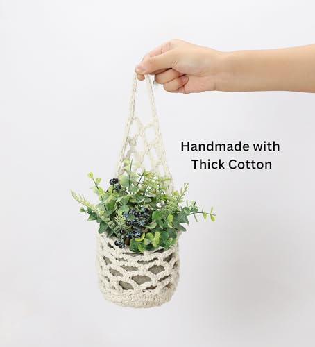 3 Packs Macrame Wall Plant Hanger for 4 in (3 Count)