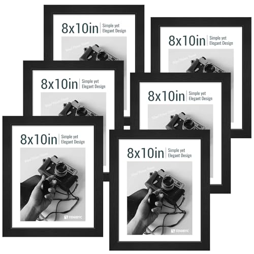 8x10 Picture Frame 6 Pack (6 Count)