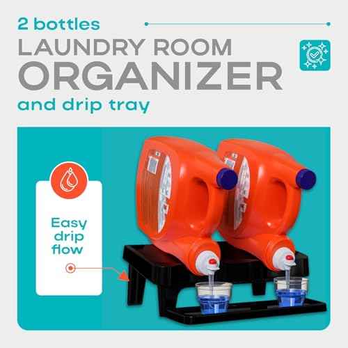 Laundry Detergent Holder Shelf for Laundry Room