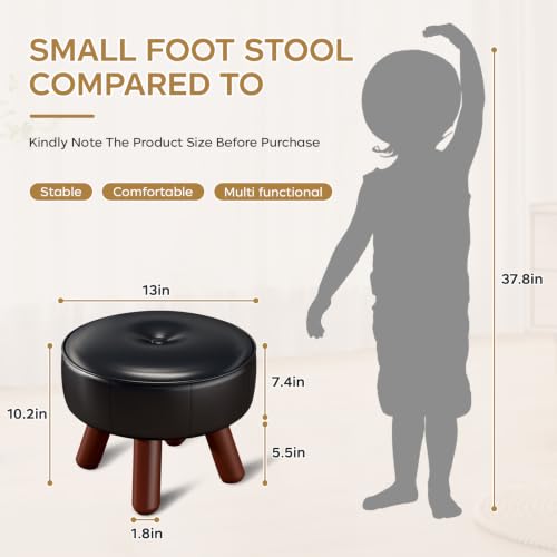 13in Small Foot Stool Ottoman
