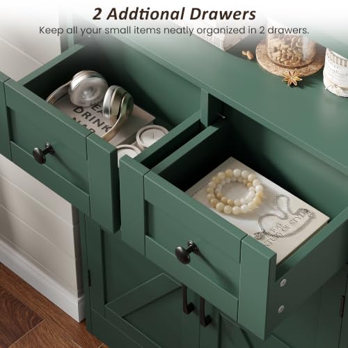 Farmhouse Storage Cabinet Set of 2
