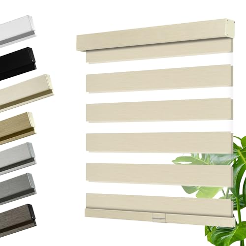 Cordless Zebra Blinds for Windows