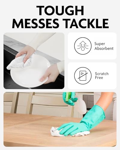 Microfiber Cleaning Cloth Roll (75 Count)