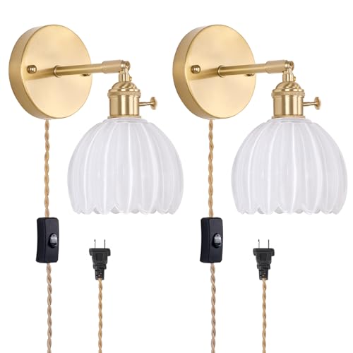 Plug in Wall Sconce