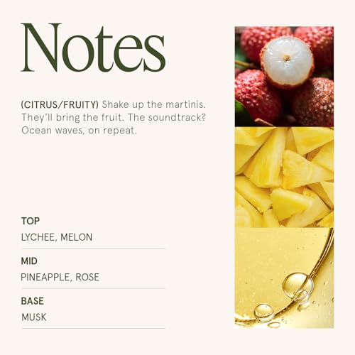 Tahitian Lychee Scented Candle for Home (6 Ounce)