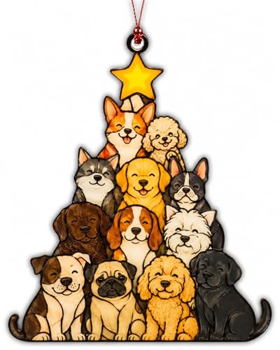 Dog Christmas Ornament 2026