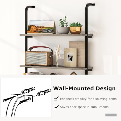 4 Tier Industrial Bookshelf