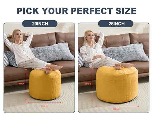 Yellow Ottoman