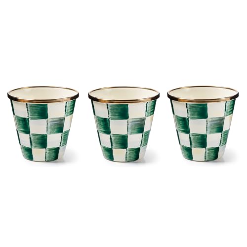 Enamel Herb Pot Set (3 Count)