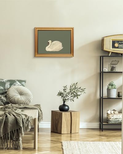 Vintage Gold Framed Wall Art for Living Room