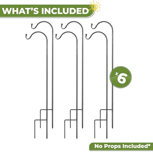 Shepherds Hooks for Outdoor