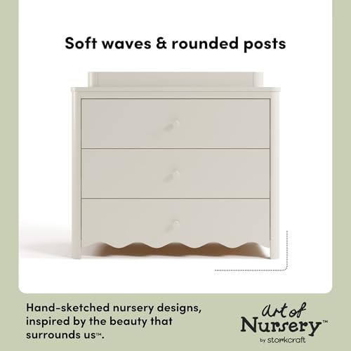 Casablanca 3 Drawer Chest with Changing Topper