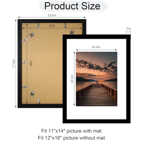 12x16 Picture Frame Set of 4 (4 Count)