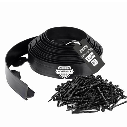Landscape Edging 4in Garden Edging Borders No Dig 80ft (137 Count)