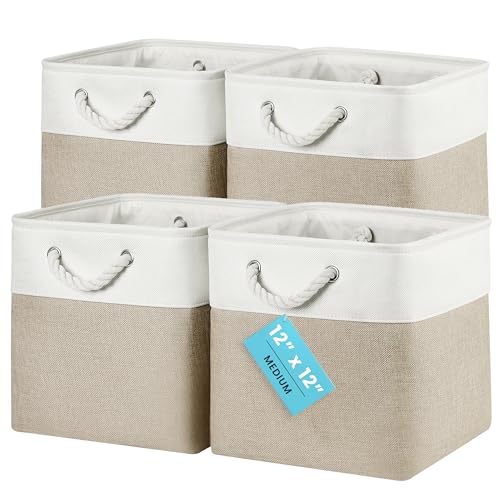 12x12 Cube Storage Bins (4 Count)