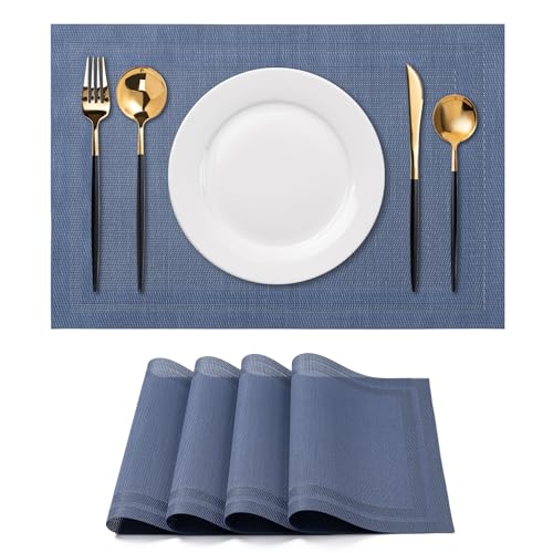 Placemats Set of 4 Washable Indoor (4 Count)