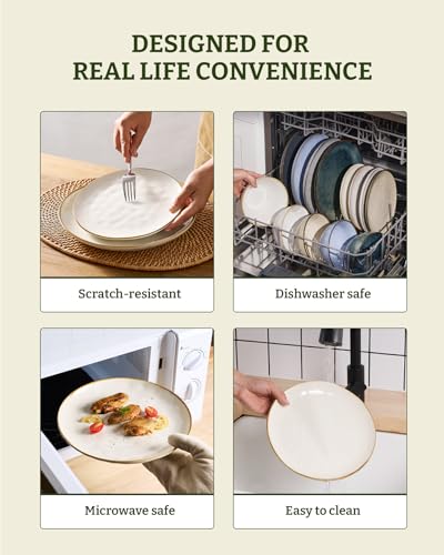Ocean Round Dinnerware Sets for 8