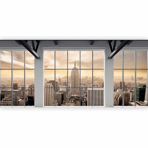Peel and Stick Wallpaper Peel and Stick New York City 212x98 in (11 Count)