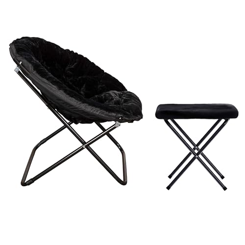 Oversize Folding Saucer Chair