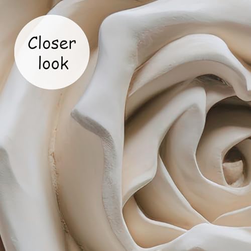 3D Rose Flower Wallpaper Large Floral wall murals for Bedroom 114"x74"