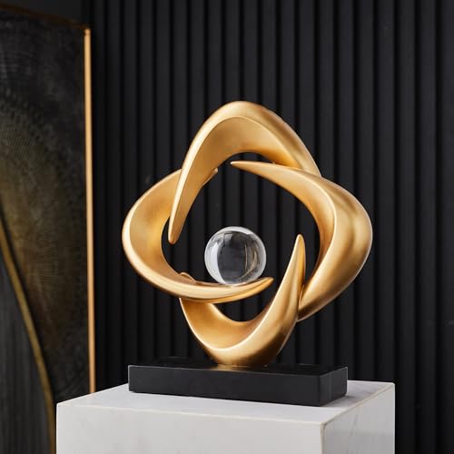 Modern Abstract Sculpture Decor