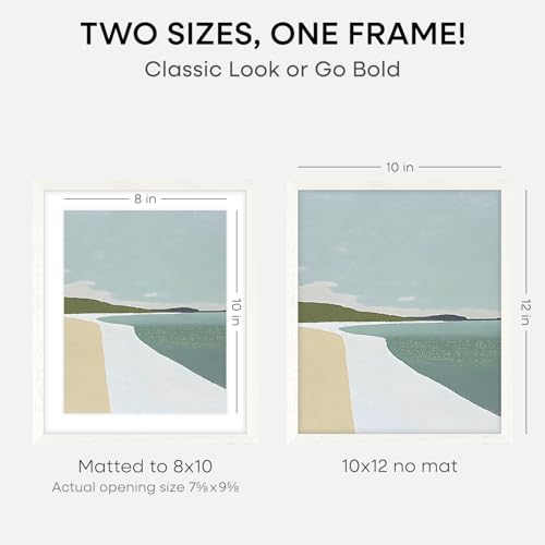10x12 White Oak Picture Frame