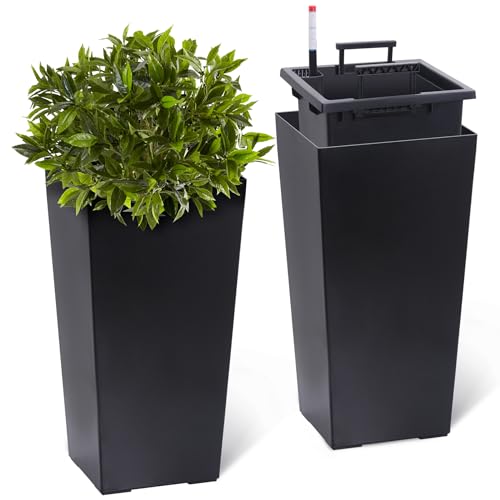 22.5 in Tall Planters Set of 2 (2 Count)