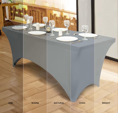 Spandex Table Cloth 2 Pack [4FT (2 Count)