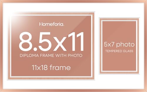 11x18 Rose Diploma Frame