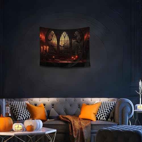 Halloween Tapestry Wall Hanging 28.7"x37.4"