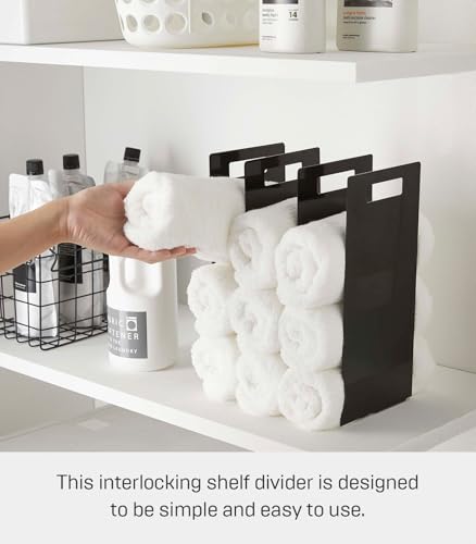 Home Tower Interlocking Towel Organizer