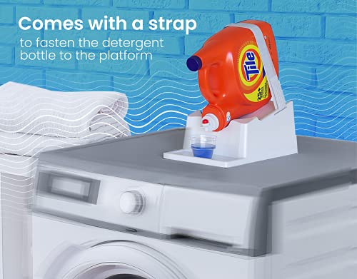 Liquid Laundry Detergent Holder Stand with Drip Tray (2 Count)