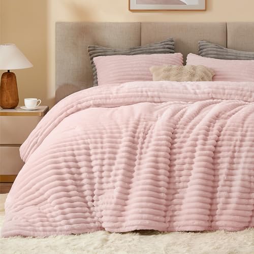 Fleece Full Comforter Set