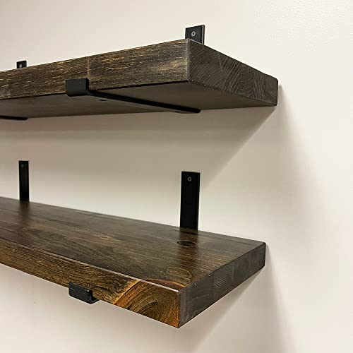 Rustic Shelves with J