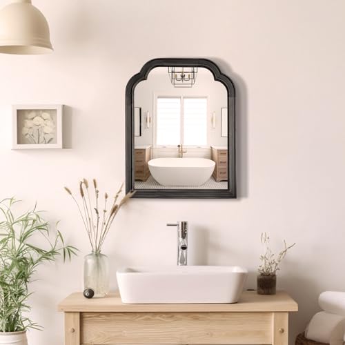 Wood Bathroom Mirrors for Wall Mounted