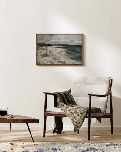 Framed Canvas Wall Art Vintage Decor