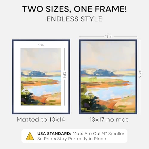 13x17 Blue Picture Frame (2 Count)