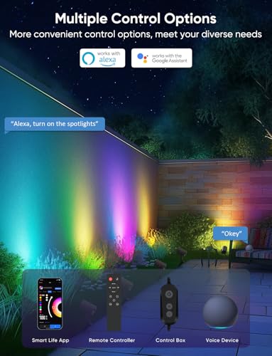 Smart Landscape Lighting Kit 24W (4 Count)