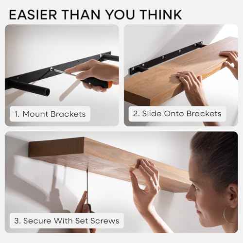 60 Inch Floating Shelves (3 Count)