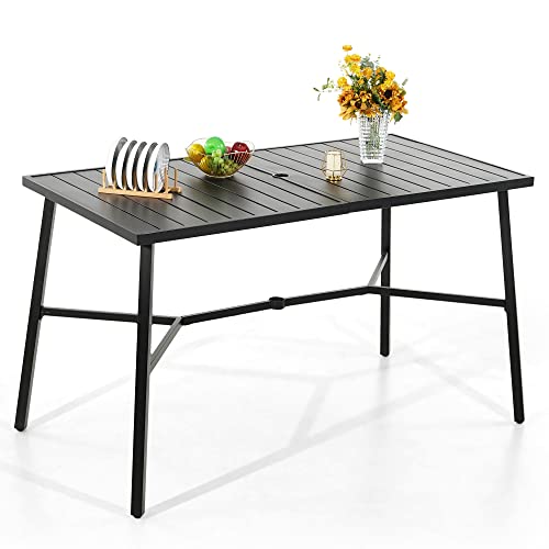 Outdoor Patio Bar Dining Table for 6