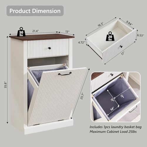 Tilt Out Trash Can Cabinet