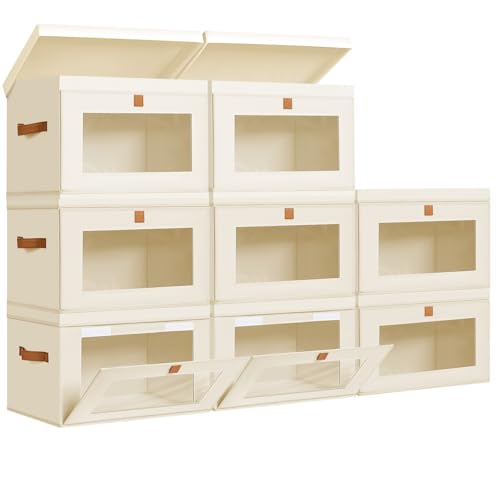 Storage Bins with Lids (8 Count)