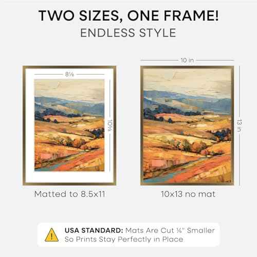10x13 Bronze Picture Frame (3 Count)