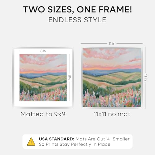 11x11 Silver Picture Frame (3 Count)